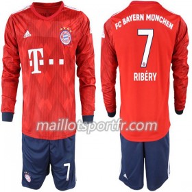 Maillot de Foot Bayern Munich Ribery 7 Enfant Domicile 2018/19 ML
